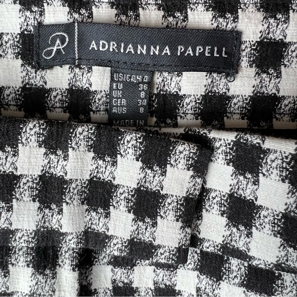 ADRIANNA PAPELL Jacquard Pants Size 4 - Picture 9 of 16